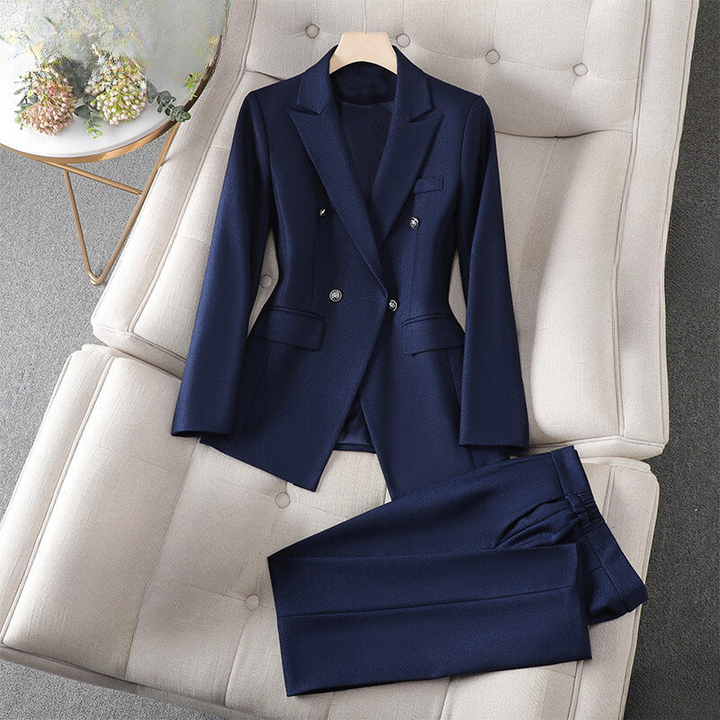 Ensemble élégant de veste à deux pièces