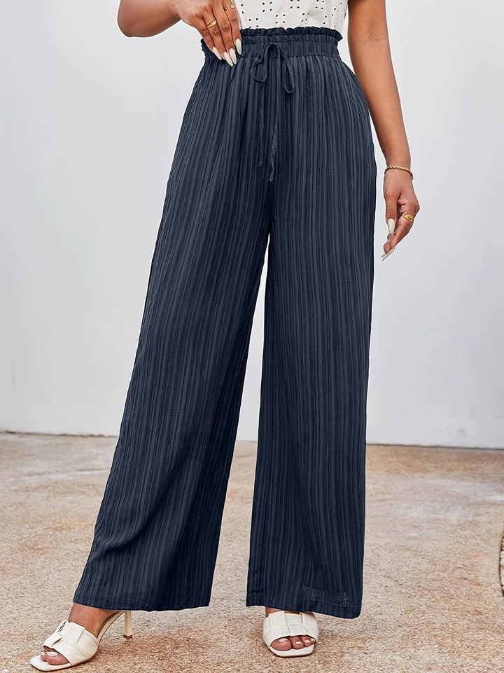 Pantalon tissé à taille élastique