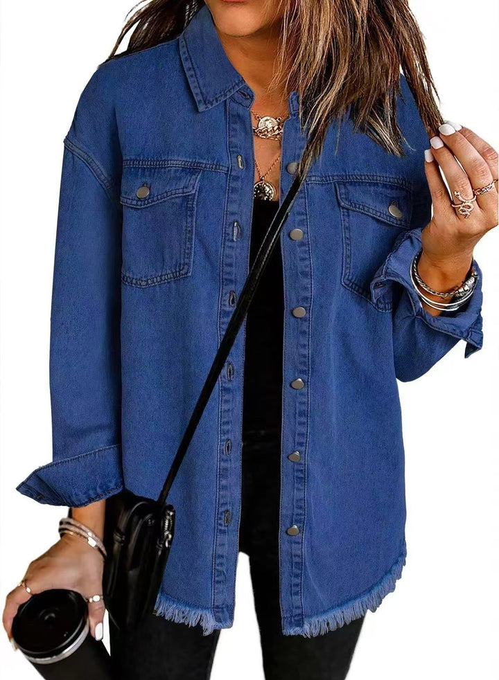 Veste en jean classique du quotidien