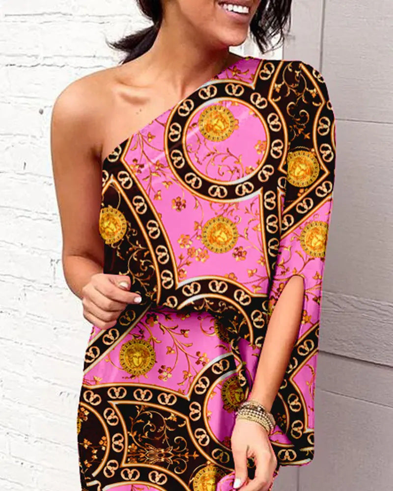 Robe Bodycon à manche unique