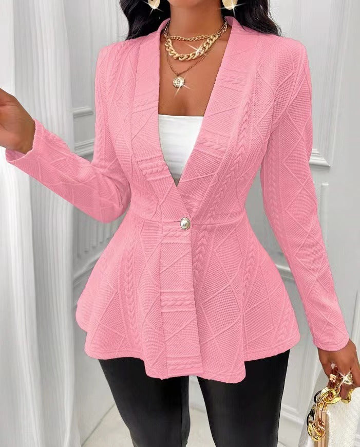Manteau long Cross-Border avec boutons