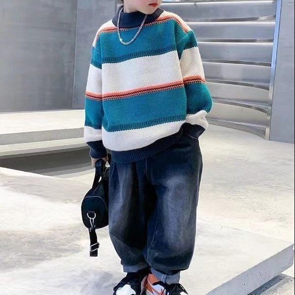 Pull en maille pour enfant