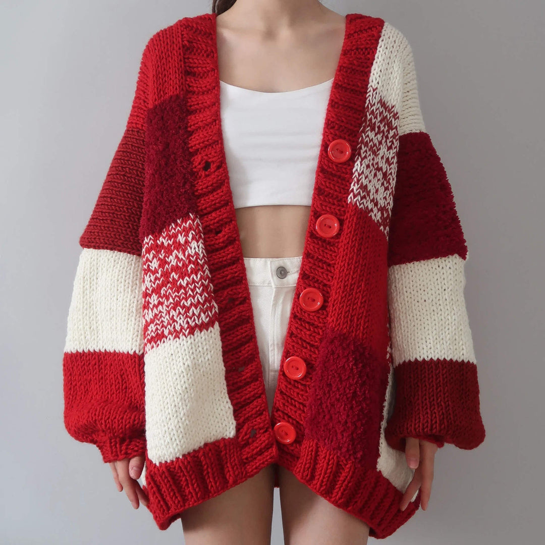 Cardigan femme décontracté ample polyvalent