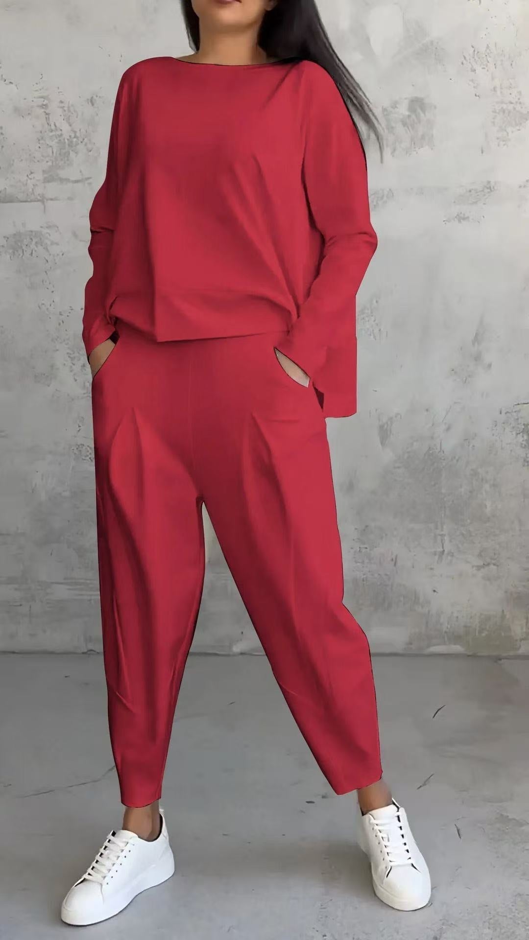 Ensemble assorti d’automne élégant pour des looks sans effort