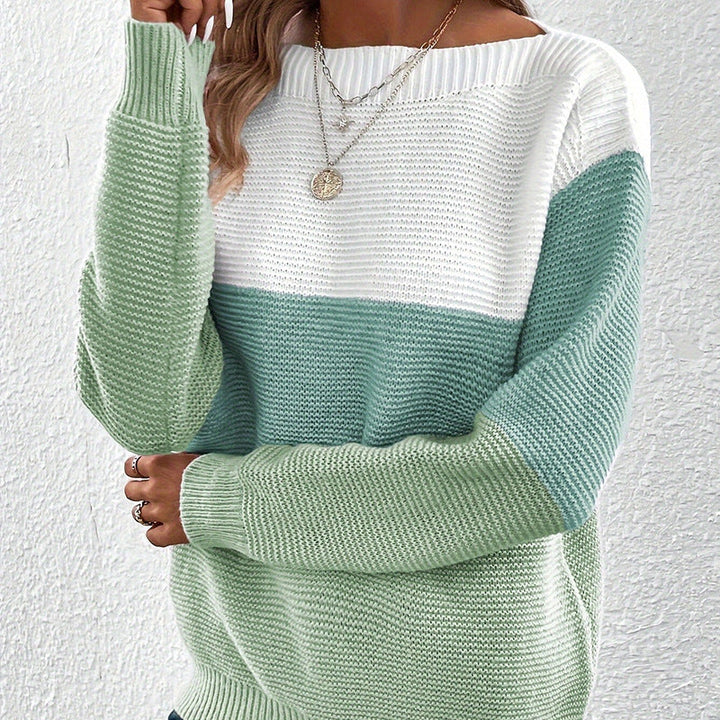 Pull en maille polyvalent à manches longues