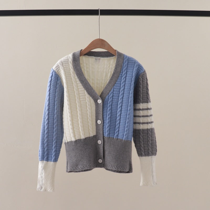 Cardigan à côtes femme