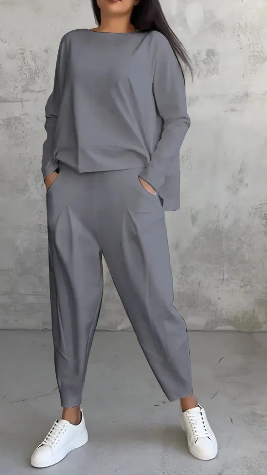 Ensemble assorti d’automne élégant pour des looks sans effort