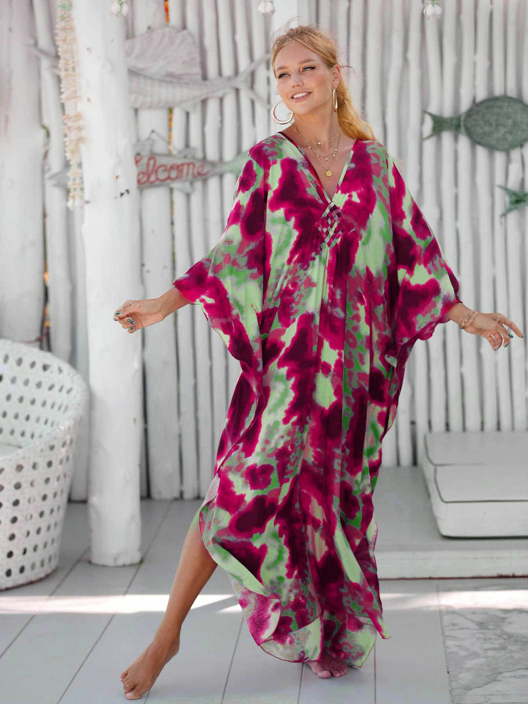 Dusk Mirage Long Dress avec grâce sans effort