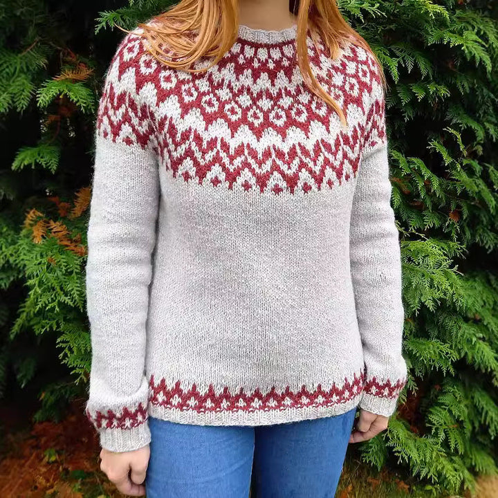 Pull en maille ample et tendance