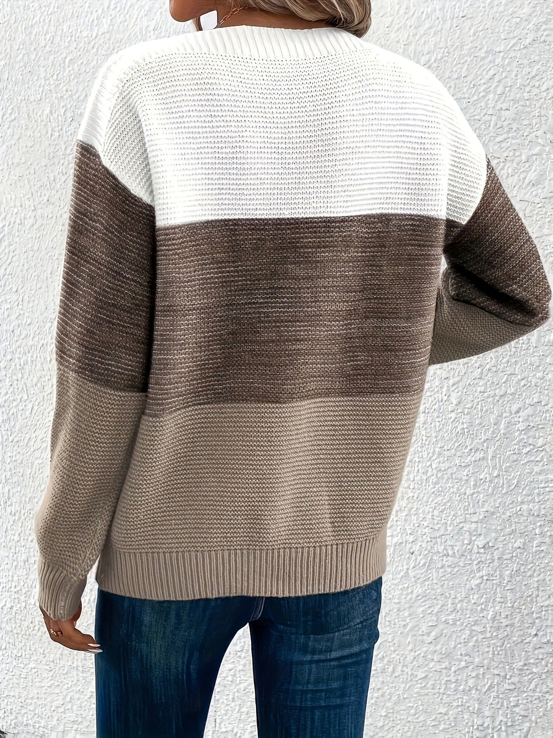 Pull à manches longues polyvalent