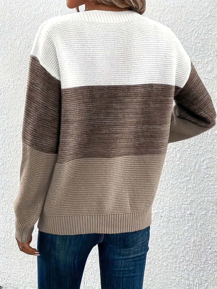Pull à manches longues polyvalent