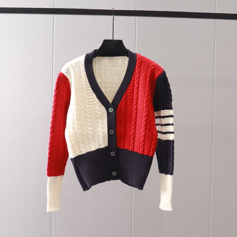 Cardigan à côtes femme