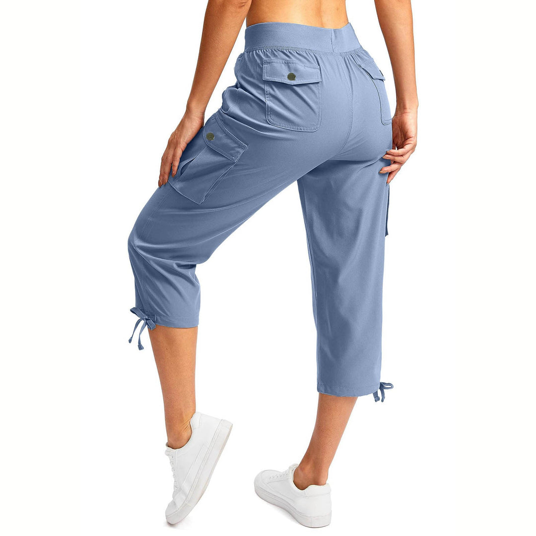 Pantalon de randonnée athlétique à coupe ample et à cordon