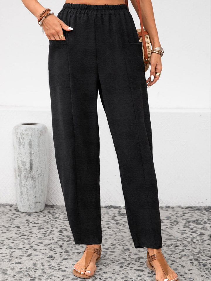 Pantalons Ice Silk Grande Taille