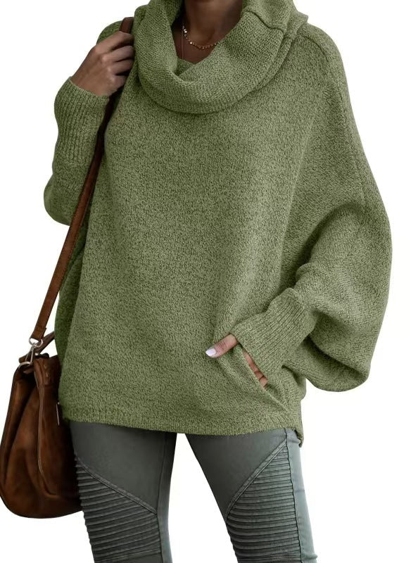 Pull à col montant pour femme
