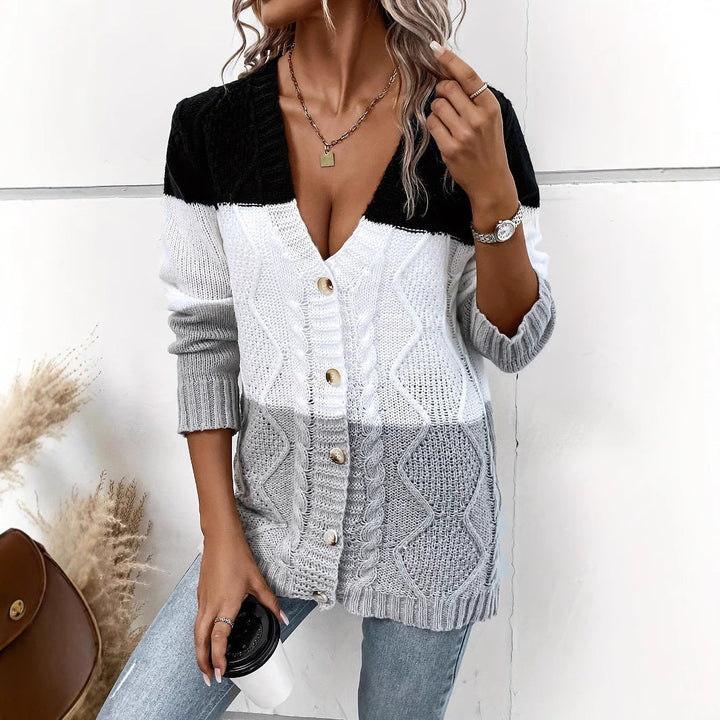 Cardigan à devant ouvert pour femme