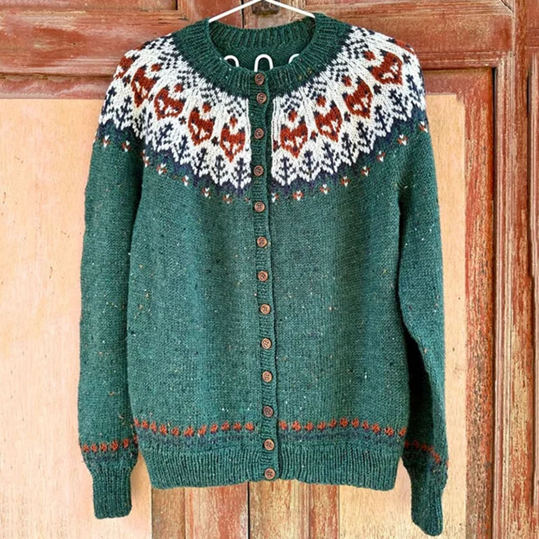 Cardigan de style ethnique pour femme