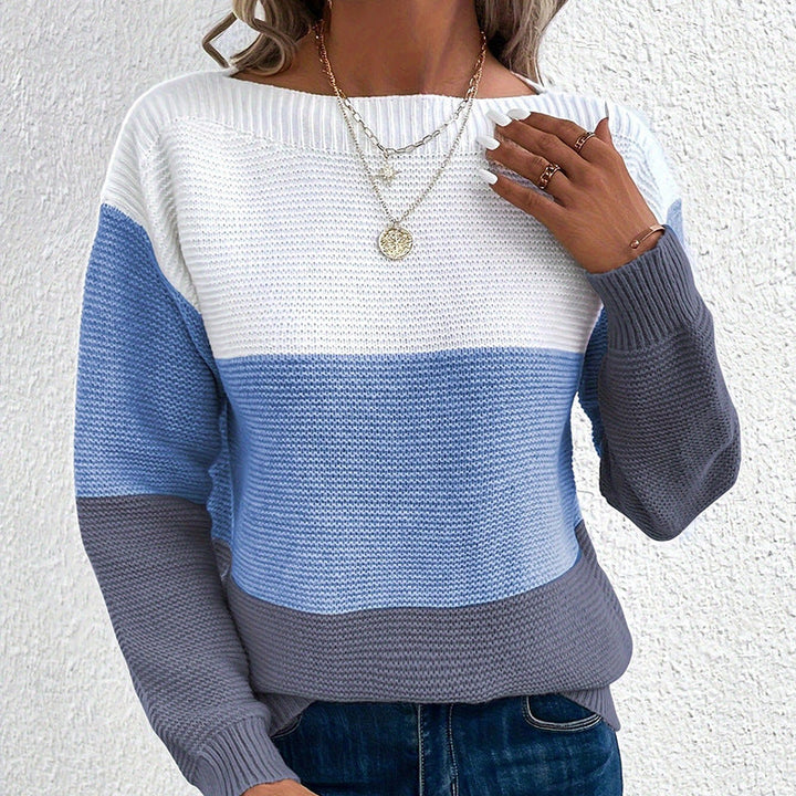Pull en maille polyvalent à manches longues