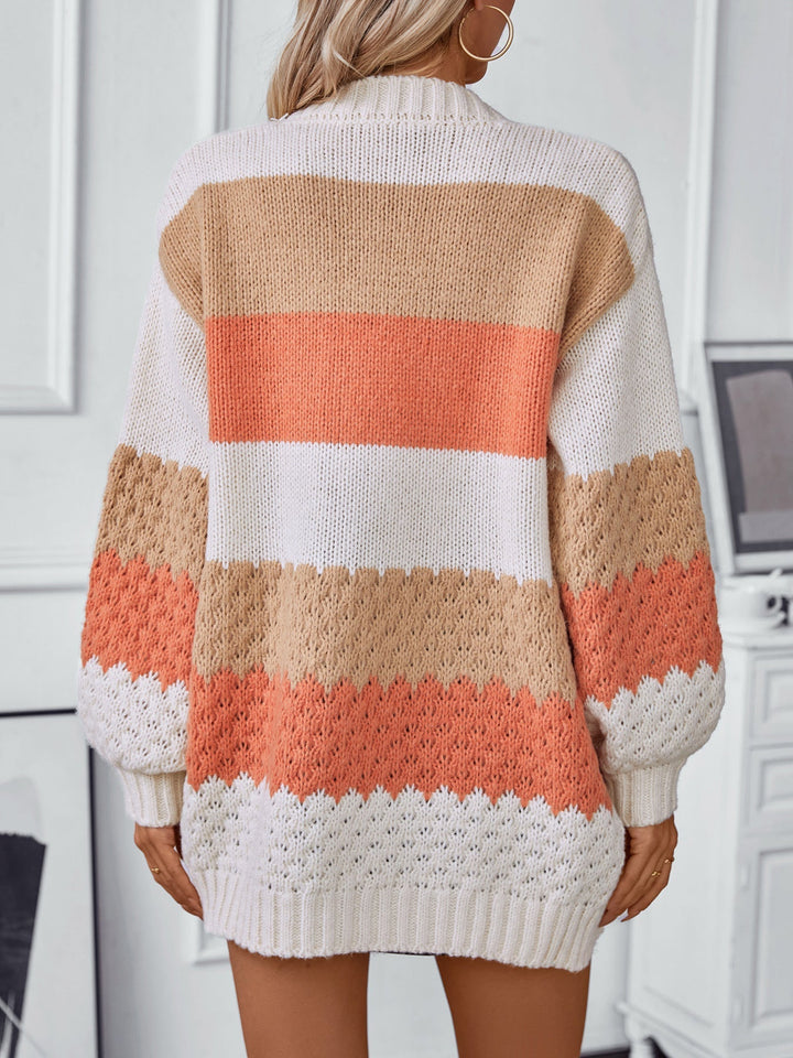Pull en tricot décontracté à manches larges Cross-Border