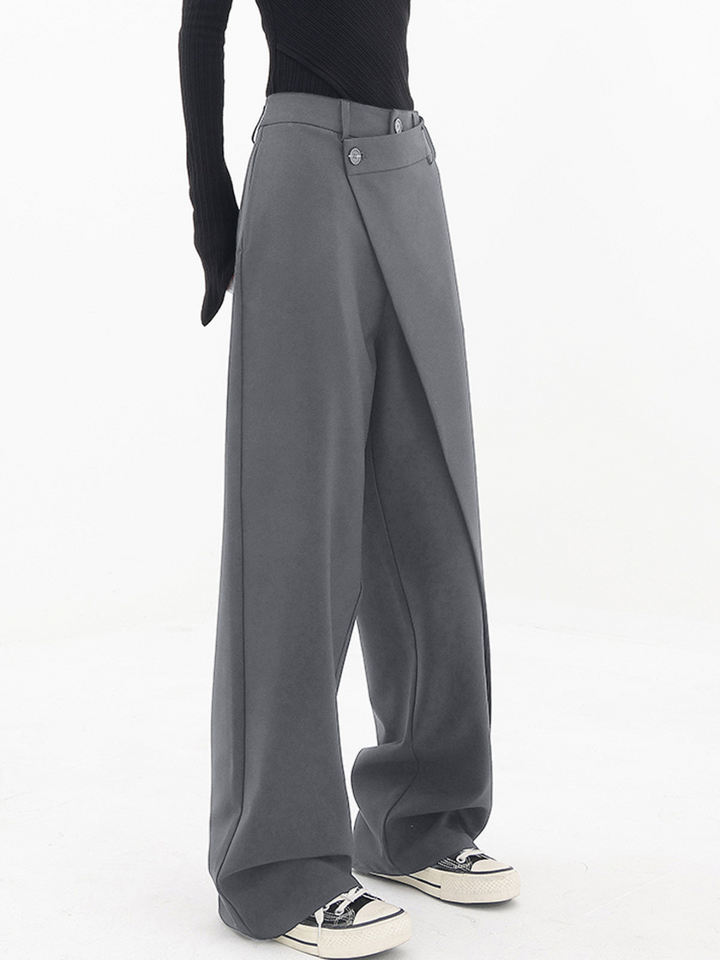 Pantalon asymétrique tendance