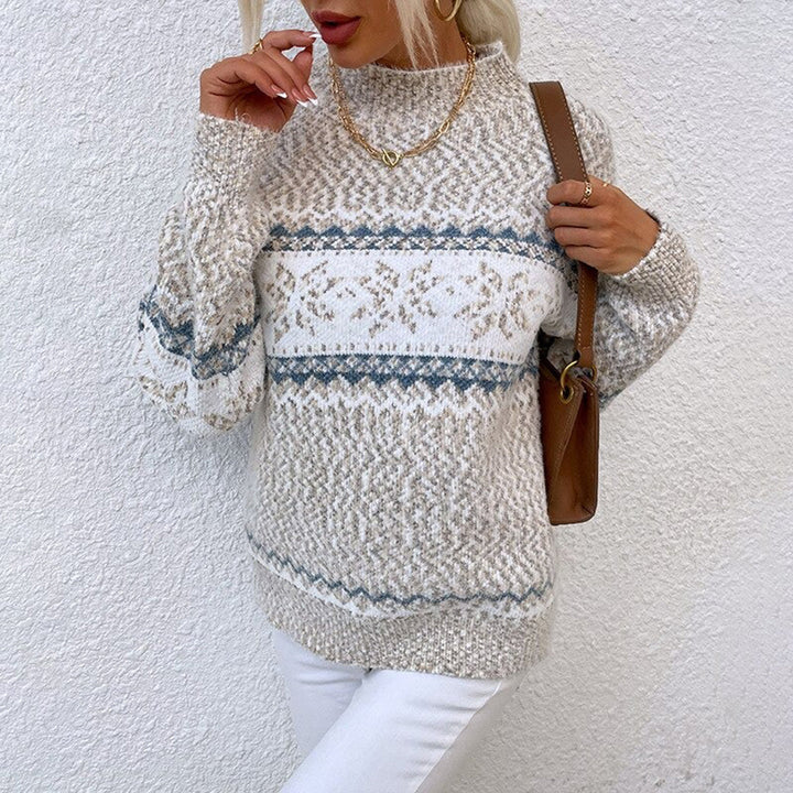 Pull en maille inspiré du rétro Luna
