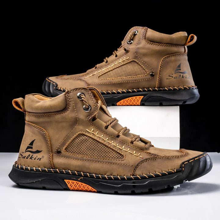 Chaussures High Top en cuir décontractées