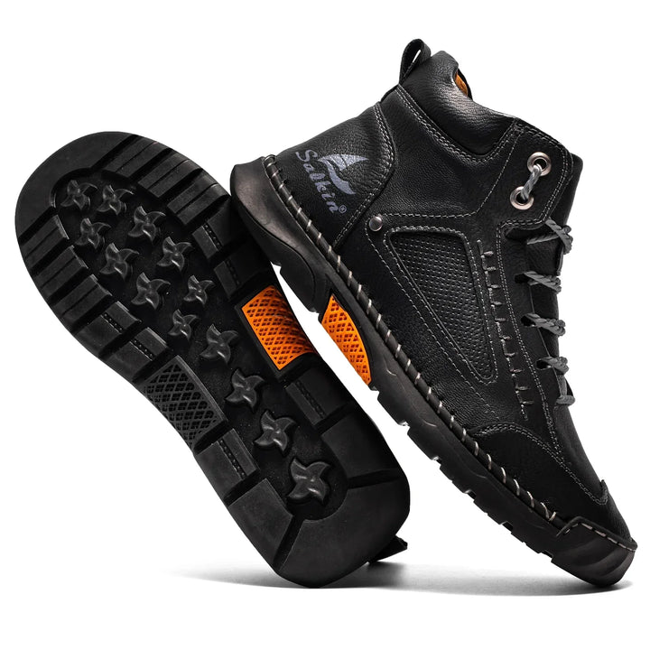 Chaussures High Top en cuir décontractées