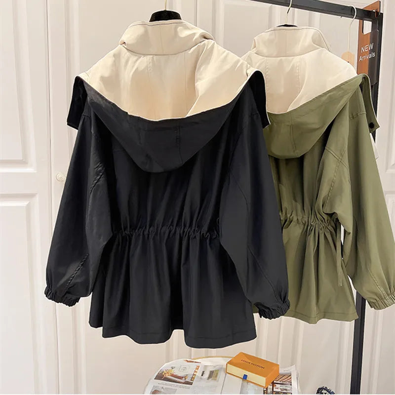 Manteau déperlant élégant