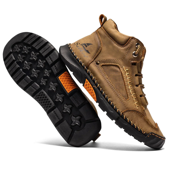 Chaussures High Top en cuir décontractées