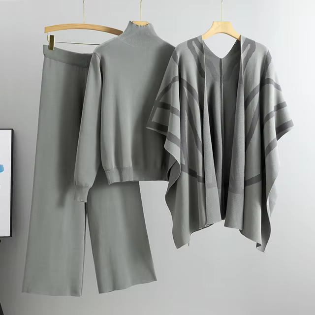 Sophia™ - ensemble de tricot 2 pièces doux et confortable
