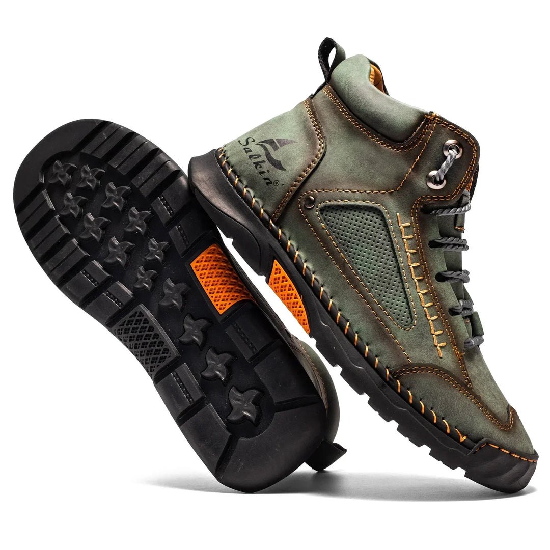 Chaussures High Top en cuir décontractées
