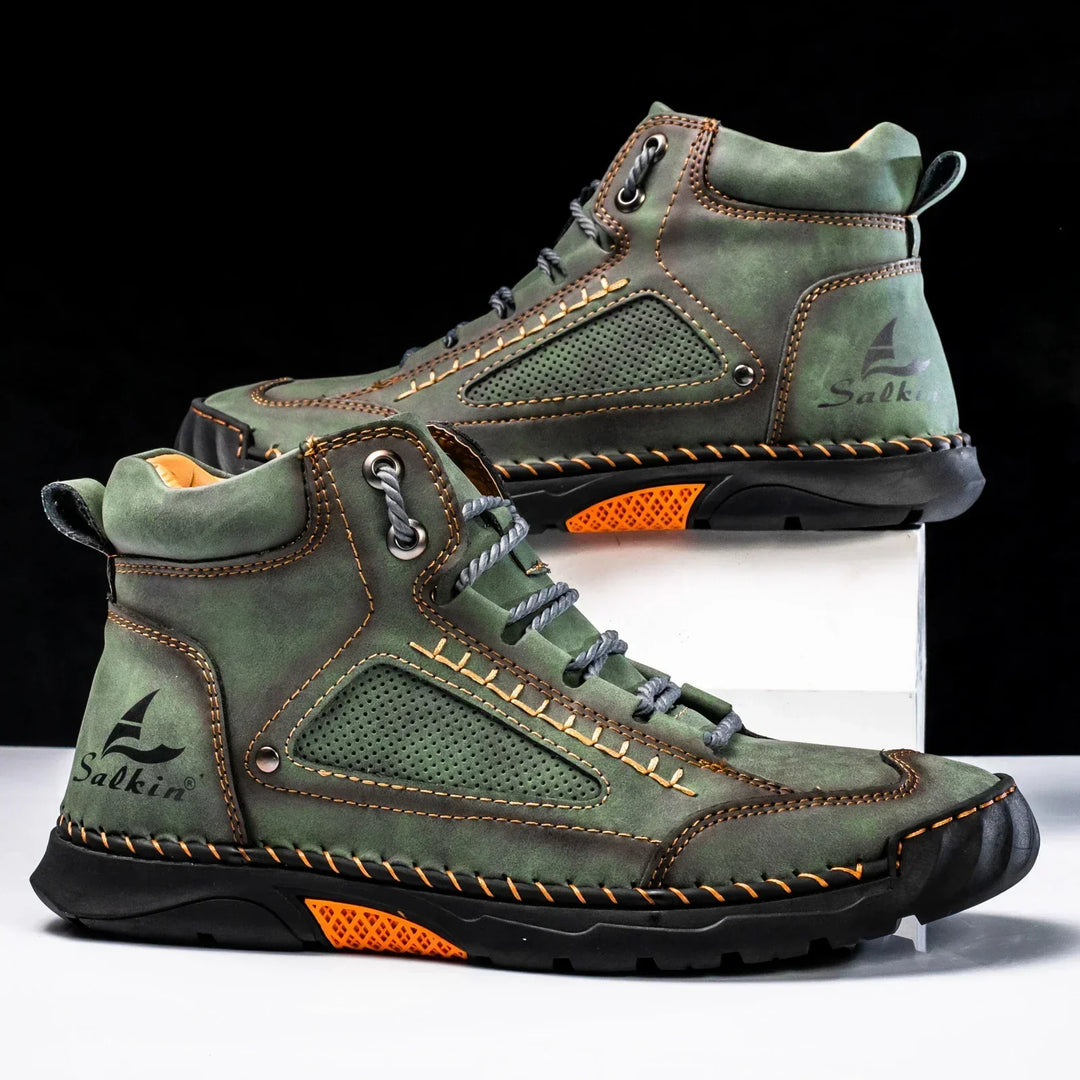 Chaussures High Top en cuir décontractées