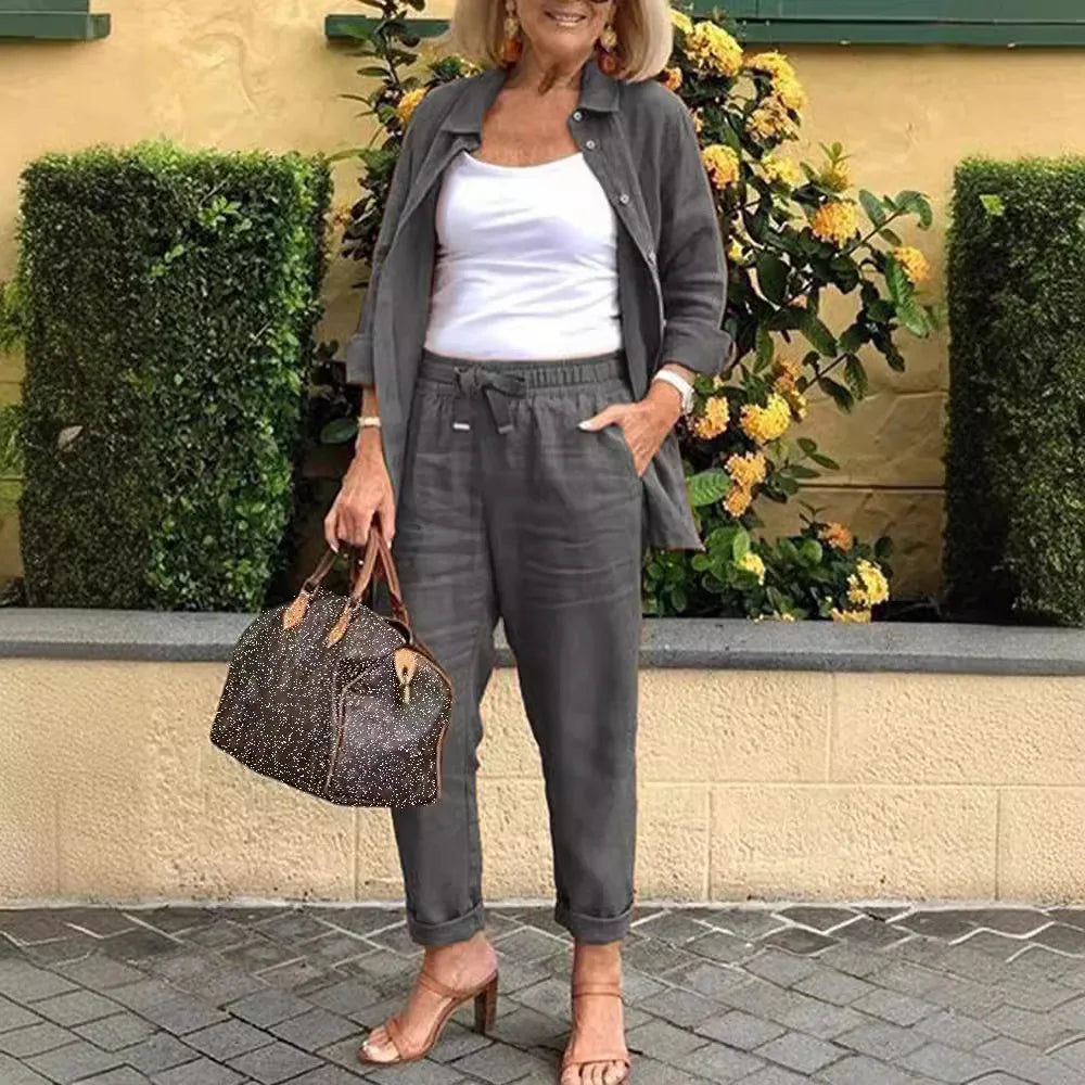 Costume à sequins chic avec un éclat raffiné