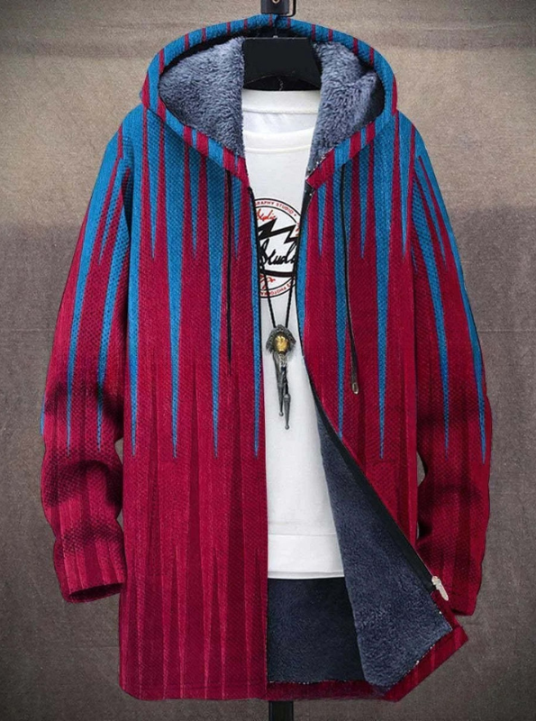 Veste Creative Print à col montant