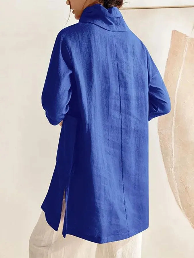 Robe décontractée à poches pour femme