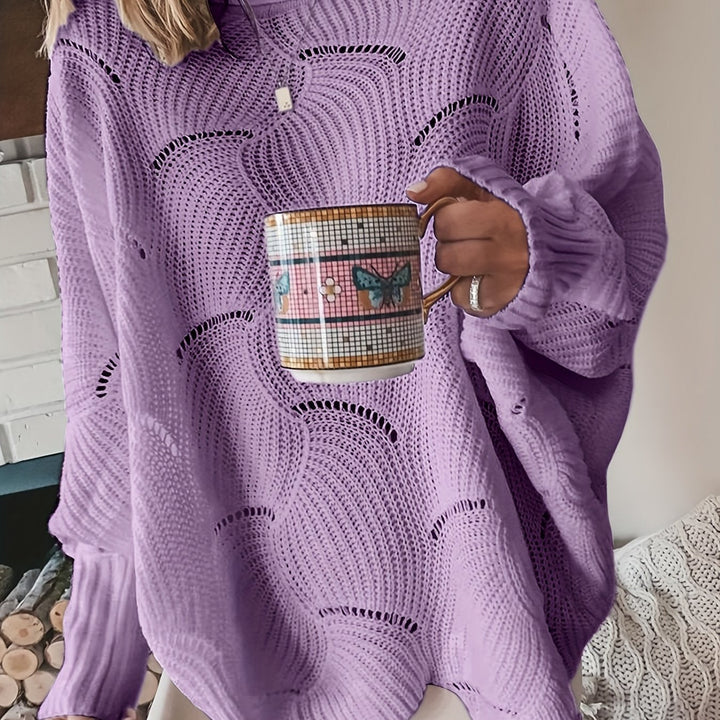 Pull élégant en maille pour femme