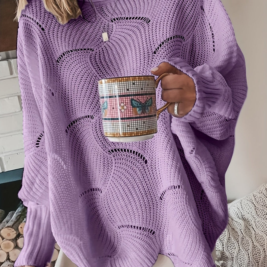 Pull élégant en maille pour femme