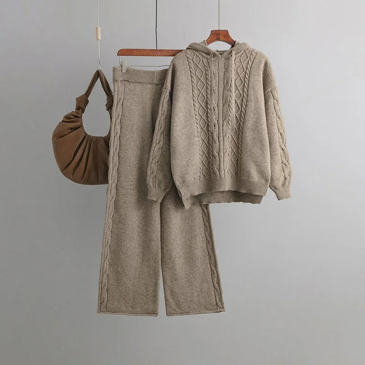 Roma™ - Ultra-confortable, ensemble de costume tricoté surdimensionné
