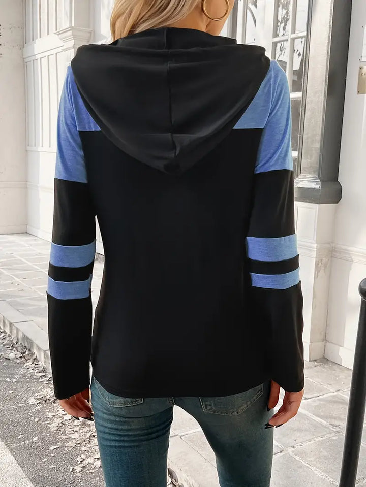 Sweat à capuche à manches longues Elegant Casual