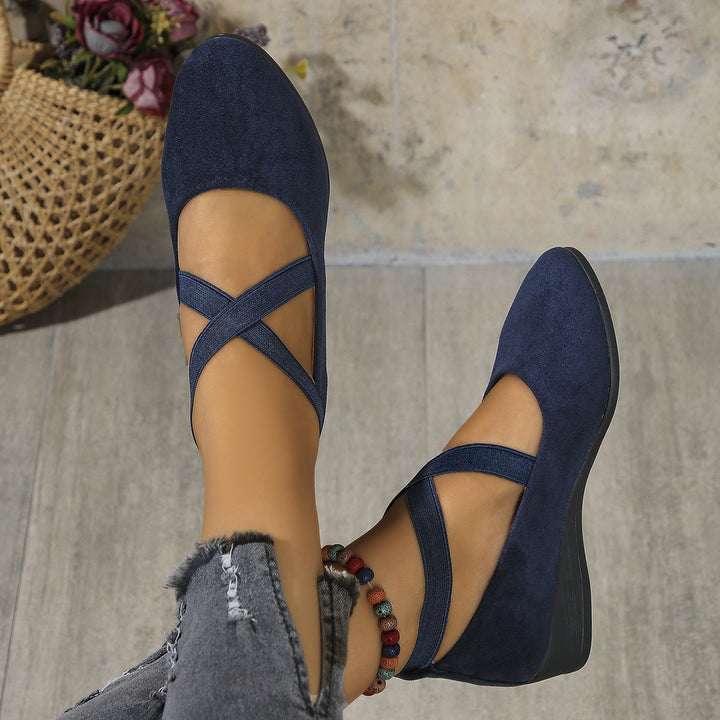 Chaussures plates orthopédiques confortables, légères et antidérapantes