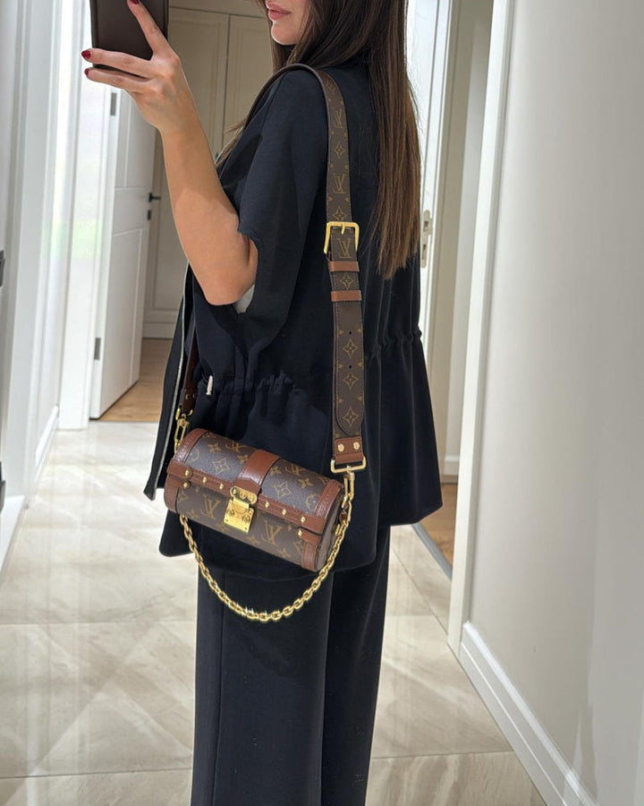 Ensemble Chic Top et Pantalon avec Taille Extensible
