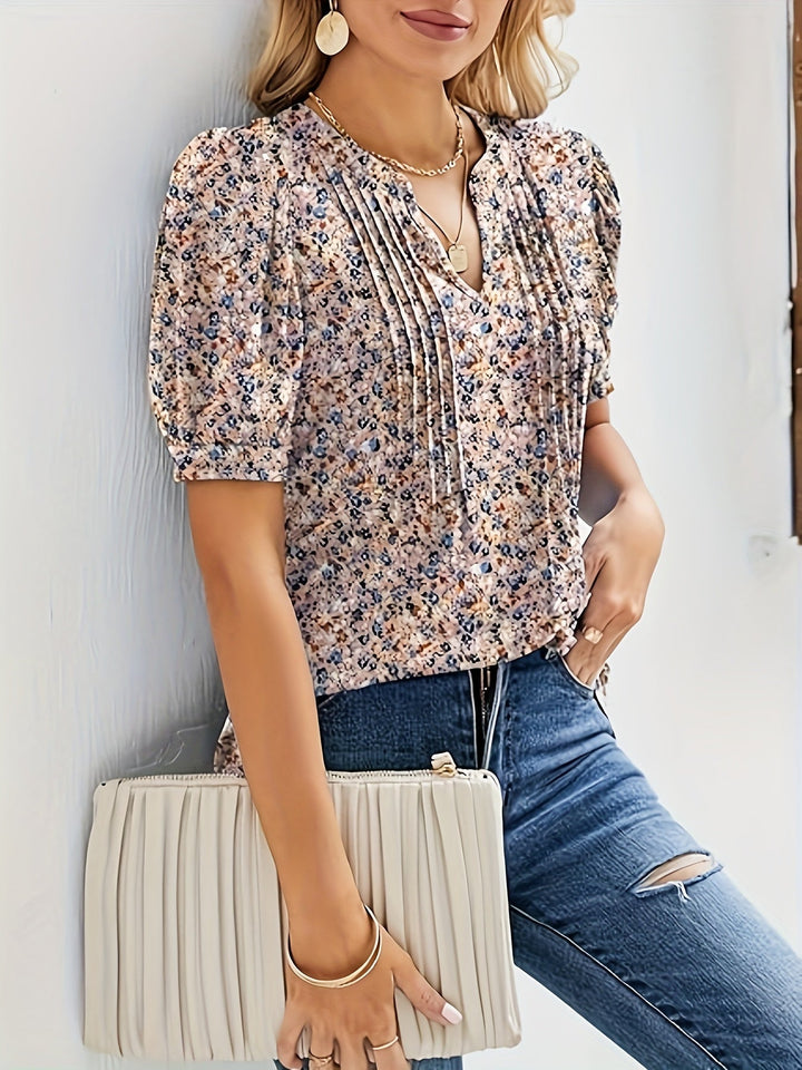 Blouse à manches courtes respirante