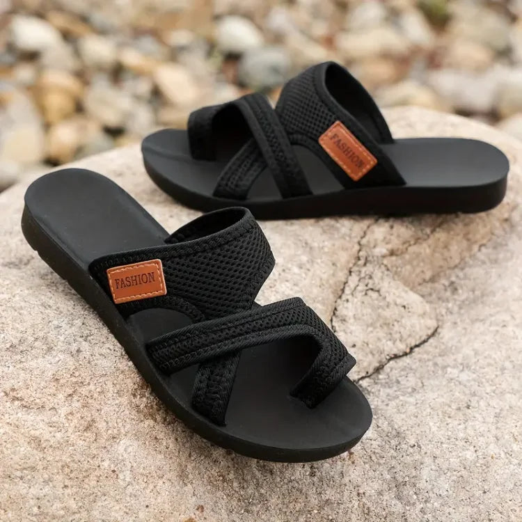 Sandales légères en maille pour un look chic