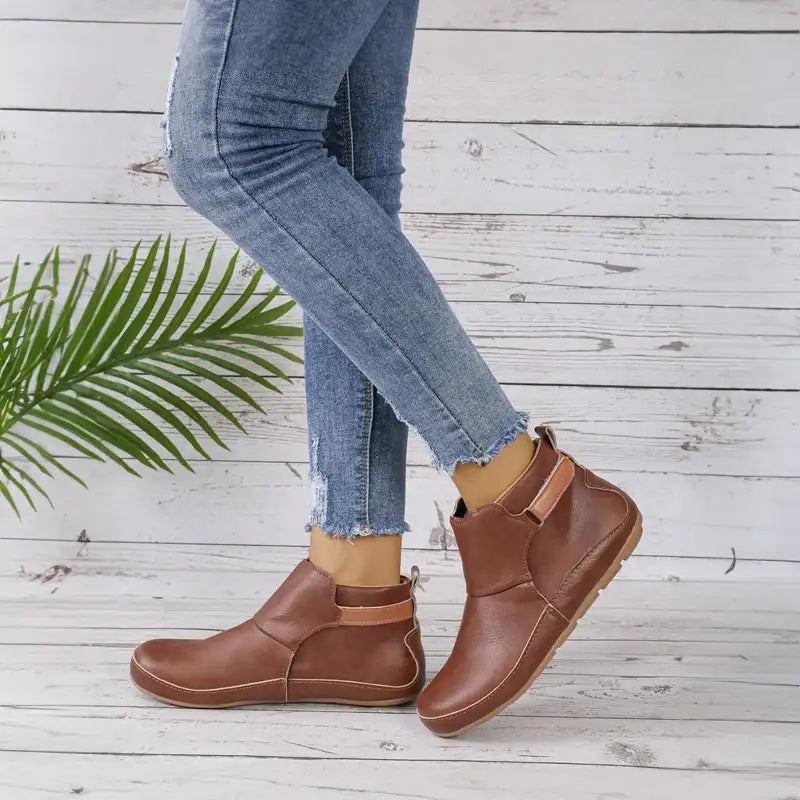 Bottes élégantes confortables imperméables
