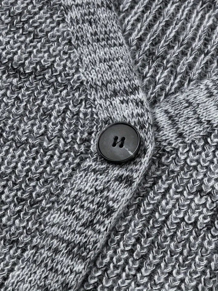 Cardigan élégant en maille de polyester pour femme