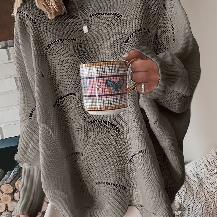 Pull élégant en maille pour femme