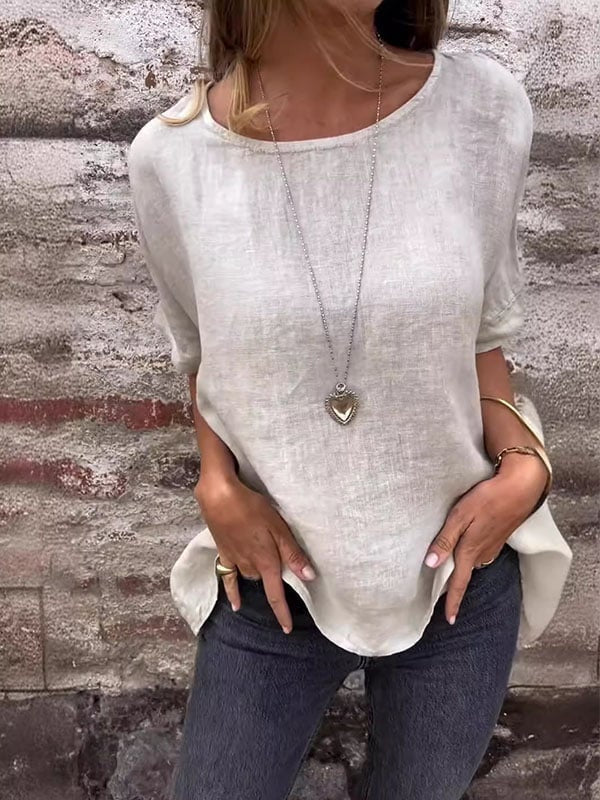 Blouse Minimaliste Soft Touch
