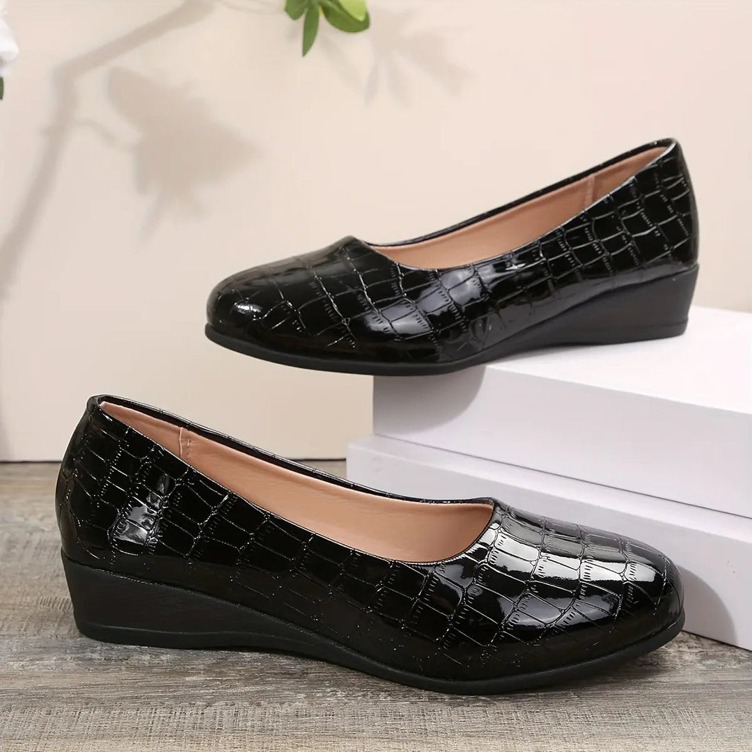 Chaussures orthopédiques en cuir pour femme – légères, antidérapantes et respirantes