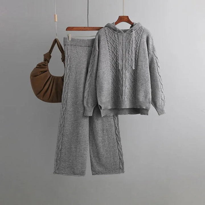 Roma™ - Ultra-confortable, ensemble de costume tricoté surdimensionné