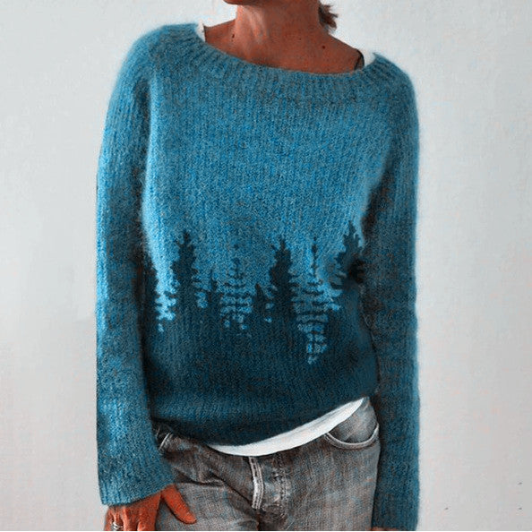 Pull oversize chic au style doux et élégant